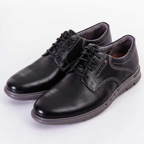 CLARKS Unbyner Lane 男休閒鞋 黑