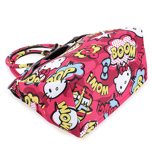 SAVE MY BAG Miss系列Hello Kitty輕量托特包-桃紅色