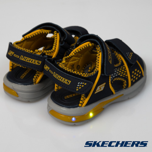 SKECHERS (童) 男嬰系列 E-II SANDAL - 90558NNVYL