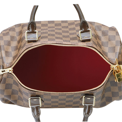 Louis Vuitton speedy Bandouliere 25 Womens Boston bag N41368 damier ebene  ref.292743 - Joli Closet