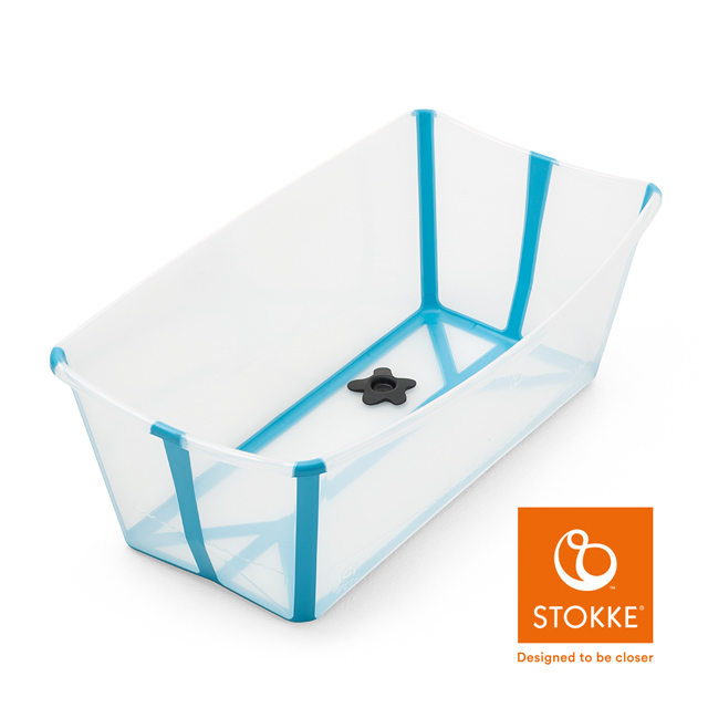 Stokke Flexi Bath 折疊式浴盆-透明