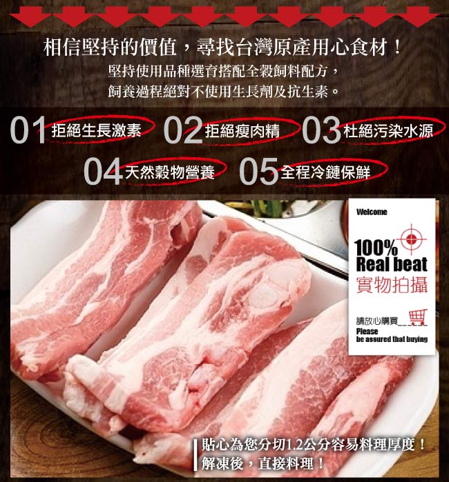 約克街肉鋪 超值道地韓式燒肉套組(2,28kg±10%/組/7~8人份）