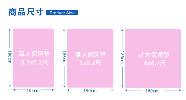 LooCa 新一代酷冰涼保潔墊單人3.5尺(條文紫)