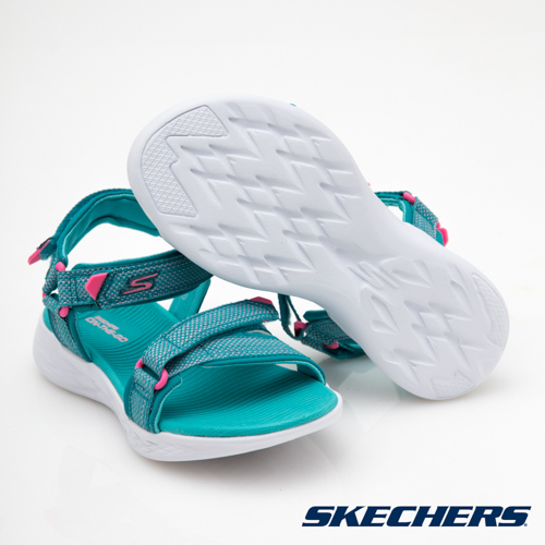 SKECHERS (童) 女童涼鞋 ON THE GO 600-86965LAQPK