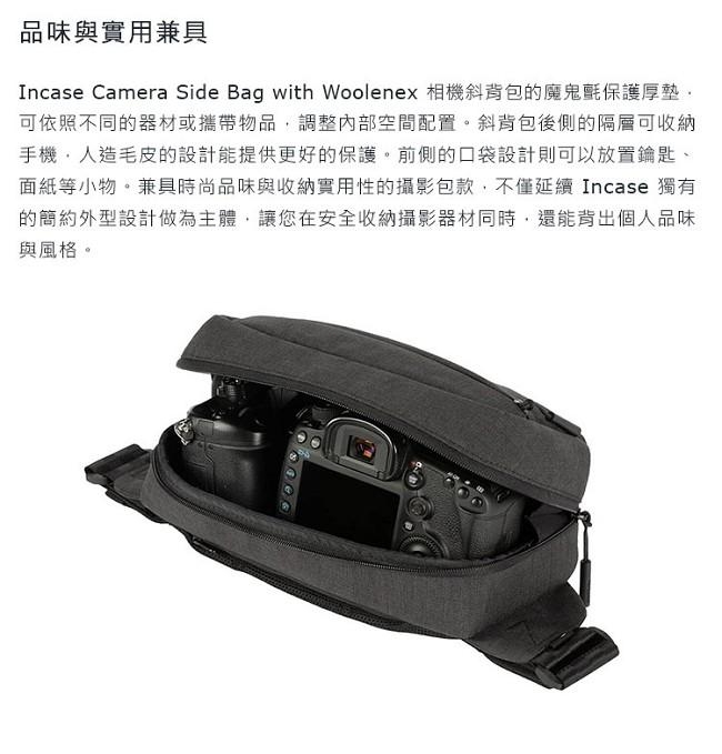 Incase Camera Side Bag Woolenex 相機斜背包-石墨黑