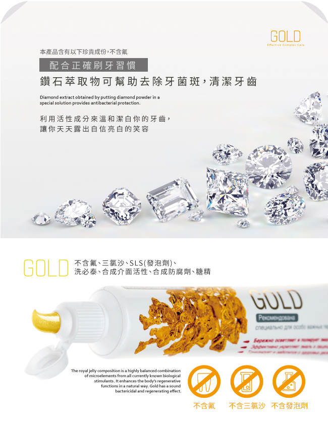 SPLAT舒潔特牙膏-Gold黃金蜂王乳牙膏 2入組 (原廠正貨)