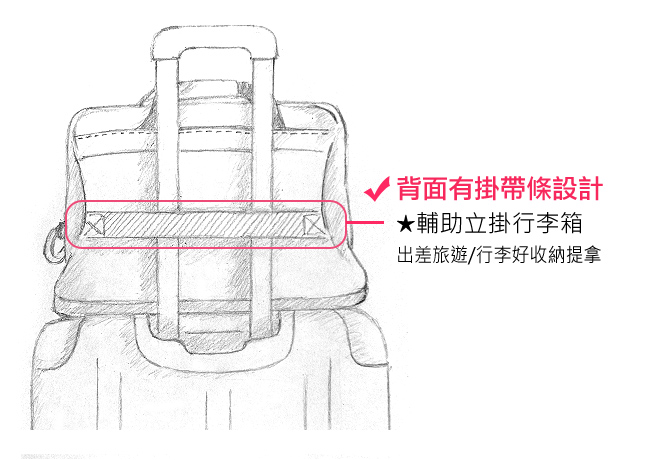 Jarvis賈維斯 大行李袋 率行LEAD-54cm-8822-3