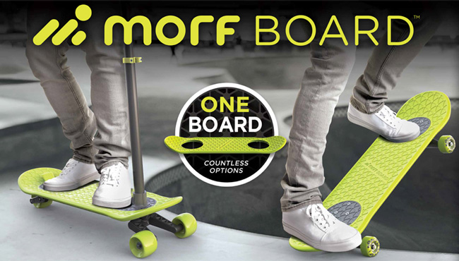 MorfBoard 多功能2 in 1 滑板 / 滑板車