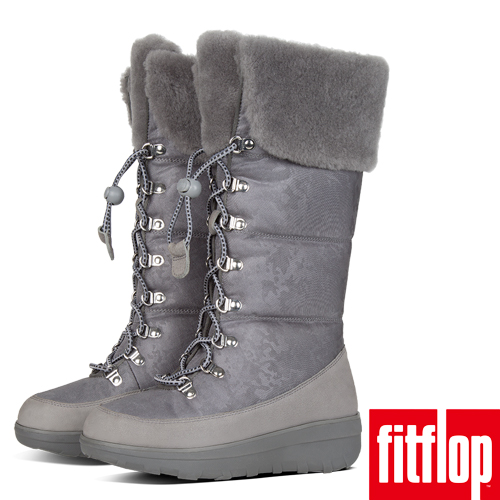 FitFlop HARRIET HIGH SNOW BOOTS-炭灰
