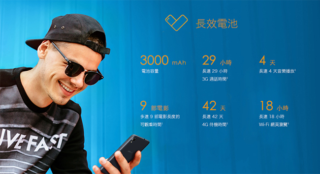 ASUS ZenFone Live (L1) ZA550KL 智慧型手機