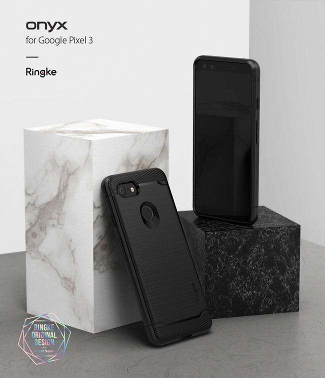 Rearth Google Pixel 3 (ONYX) 高質感保護殼