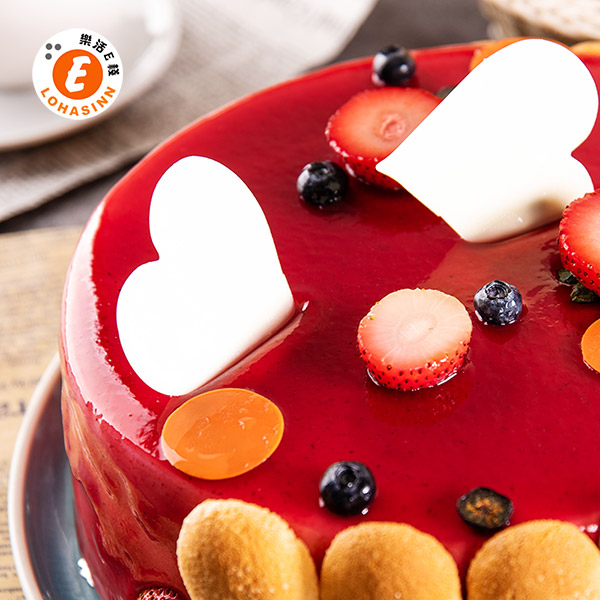 預購-樂活e棧-生日快樂蛋糕-莓果甜心蛋糕(6吋/顆,共1顆)