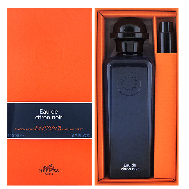 HERMES愛馬仕 EAU DE CITRON NOIR 沁藍水仙中性古龍水-200ml