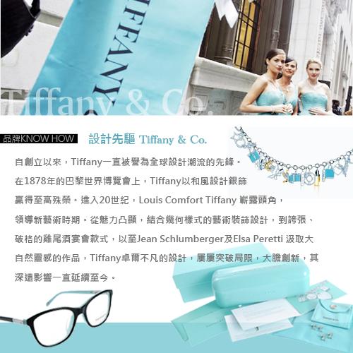 Tiffany&CO.太陽眼鏡 簡約典雅貓眼/琥珀#TF4148F 80153F