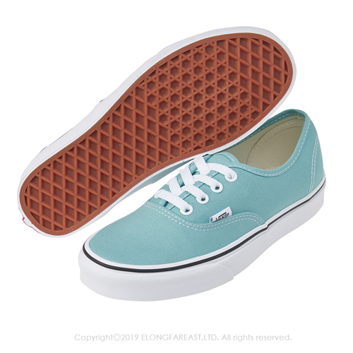 (女)VANS Authentic 經典素色休閒鞋*綠色