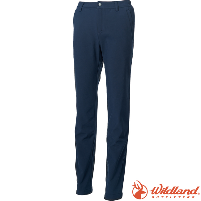 Wildland 荒野 W2325-72深藍色 女輕三層防風保暖長褲