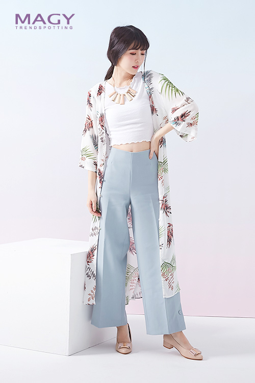 MAGY OL通勤專屬 造型金屬釦 織帶蝴蝶結粗低跟鞋-膚色