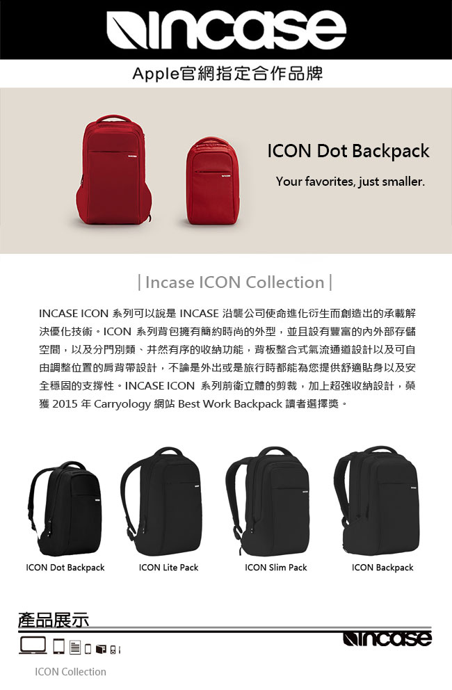 Incase icon cheap dot backpack review