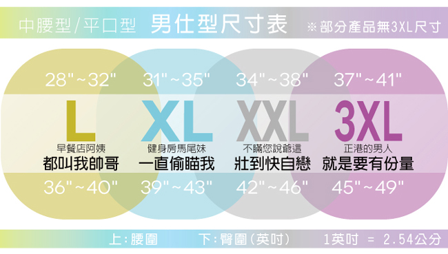 安多精品頂級皇家免洗褲 (純棉三角) - 男仕型 (4入/包)-XXL