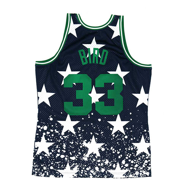 M&N Swingman復古球衣 塞爾提克 85-86 Larry Bird