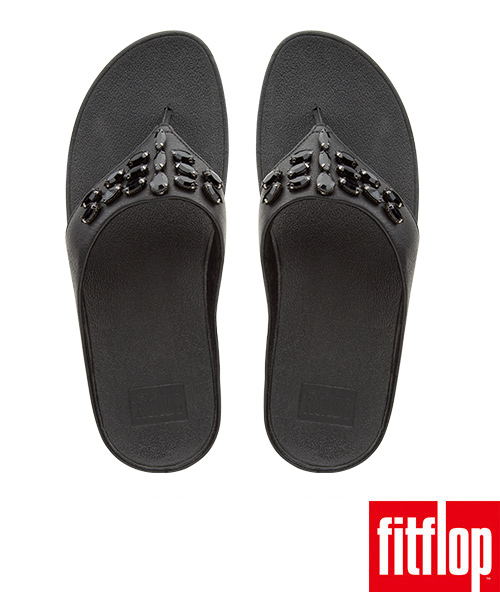 FitFlop TIARARAMA夾腳涼鞋黑色