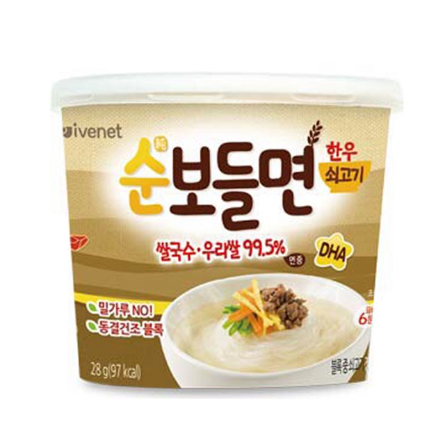 (即期品) 韓國 ivenet 艾唯倪 速食營養米線(牛肉風味)
