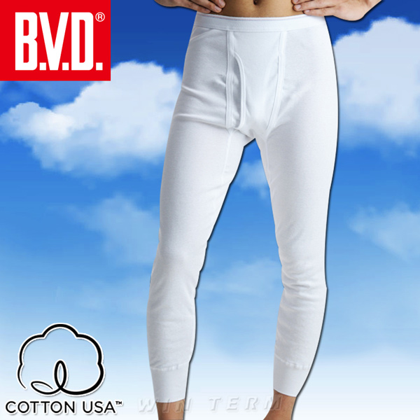 BVD 厚棉100%純棉保暖長褲(4入組)台灣製造 尺寸M-XXL