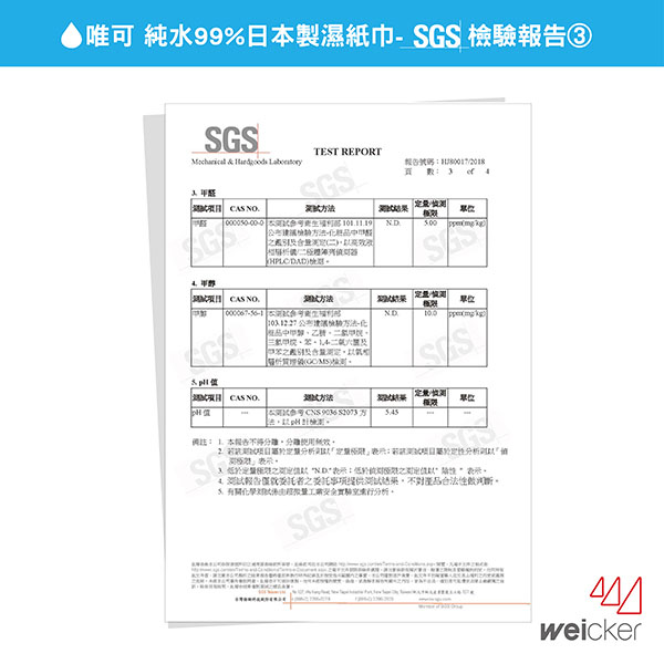 Weicker-純水99%日本製濕紙巾80抽48包/箱