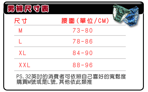 SOLIS 飛行船系列S-XXL印花寬鬆四角男褲(耀藍色)