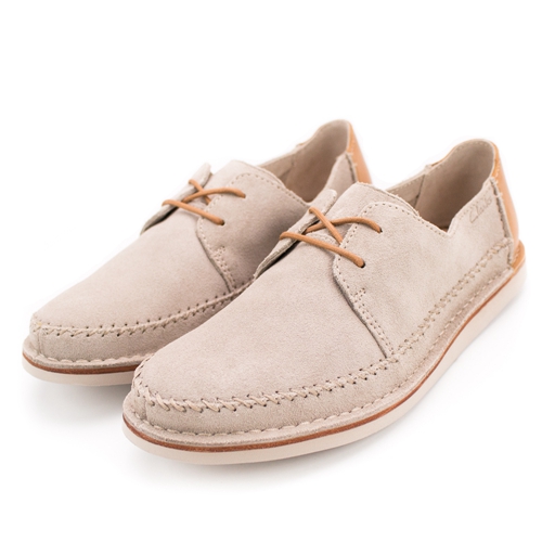 Clarks Brinton Craft 男休閒鞋 淺棕