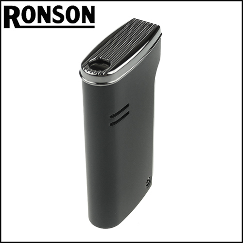 RONSON RONJET系列瓦斯噴射打火機-銷光黑