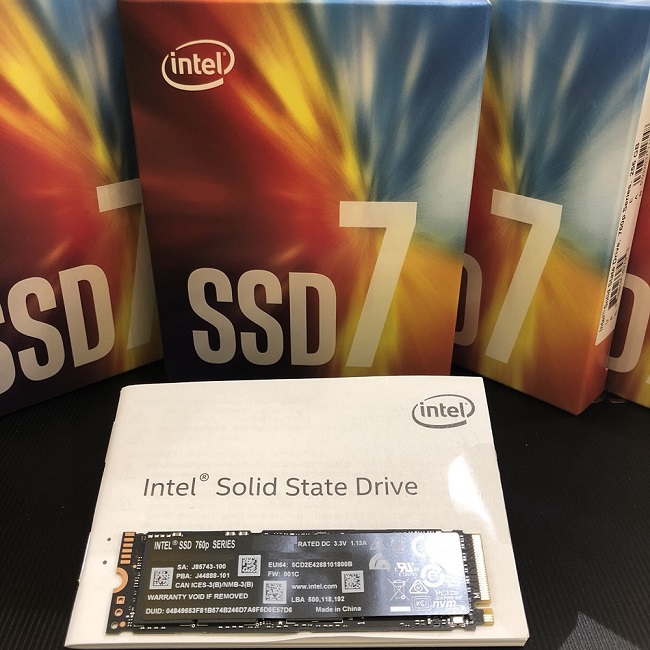 Intel 英特爾 760p 512GB M.2 2280 PCIe 固態硬碟