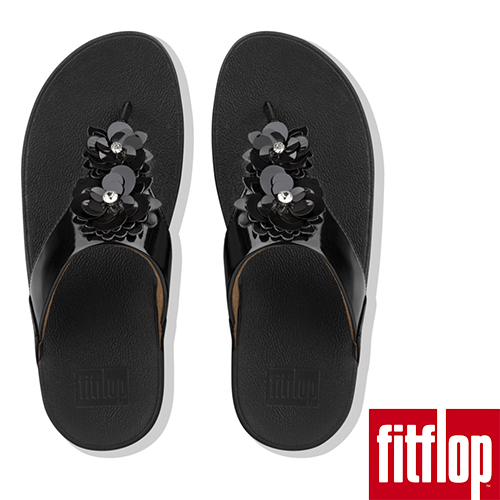 FitFlop LULU夾腳涼鞋黑色