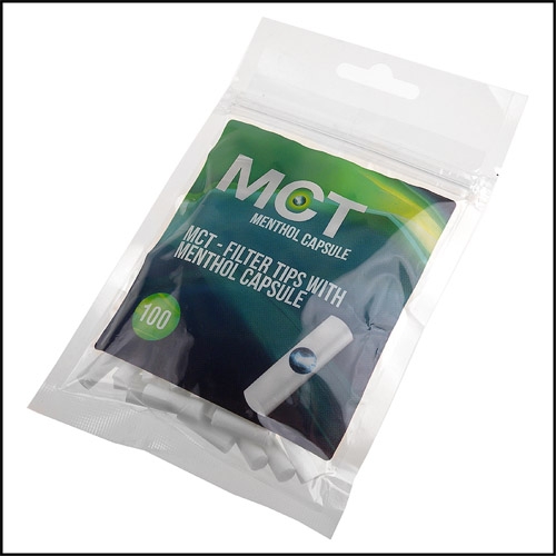 MCT-Menthol Capsule-捲煙專用爆珠晶球薄荷濾嘴-6mm*2包