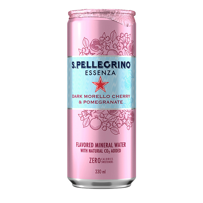 (活動)S.Pellegrino聖沛黎洛 零卡香氛氣泡飲-石榴櫻桃(330ml)