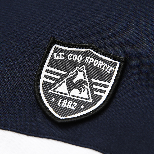 le coq sportif 法國公雞牌短袖T恤 男-白