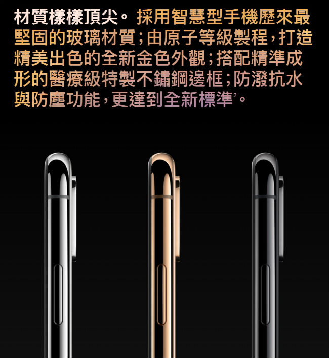 [無卡分期12期] Apple iPhone XS Max 256G 6.5吋智慧機