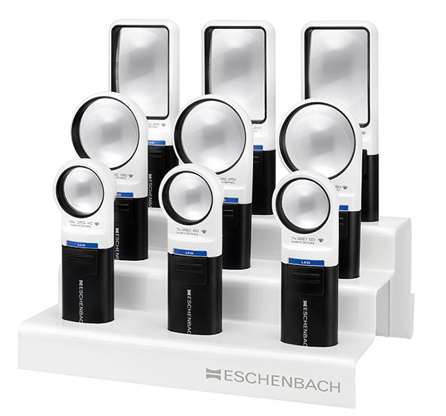 【Eschenbach】3.5x/10D 德國製LED手持型非球面放大鏡15113