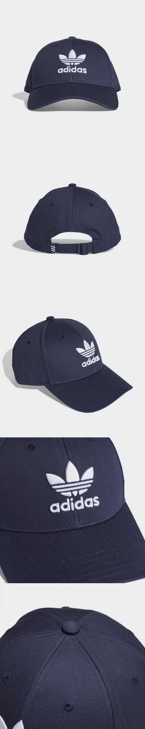 adidas 棒球帽 Trefoil Baseball Cap