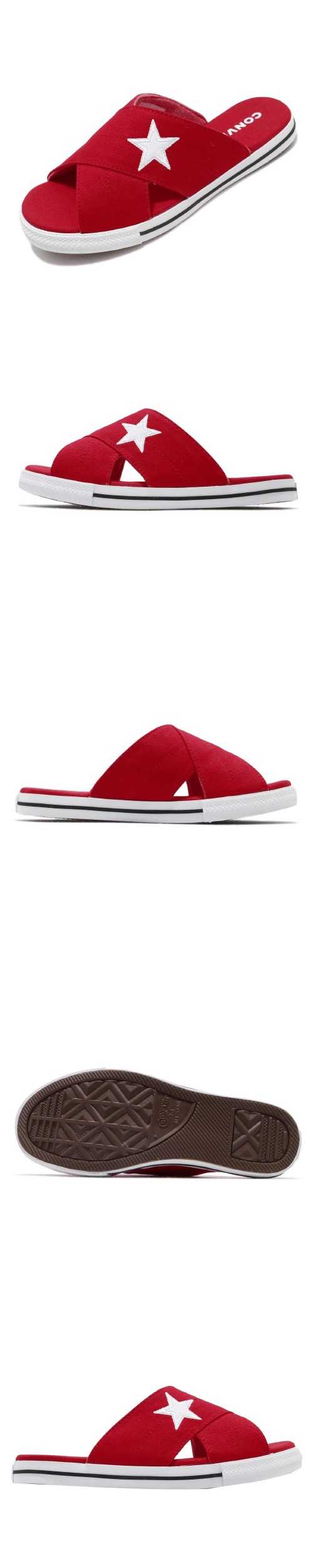 Converse 拖鞋 One Star Slide 女鞋