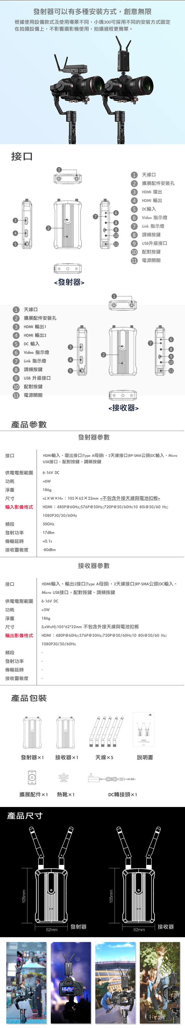 HollyLand 猛瑪圖傳 Mars 300 影音傳輸組