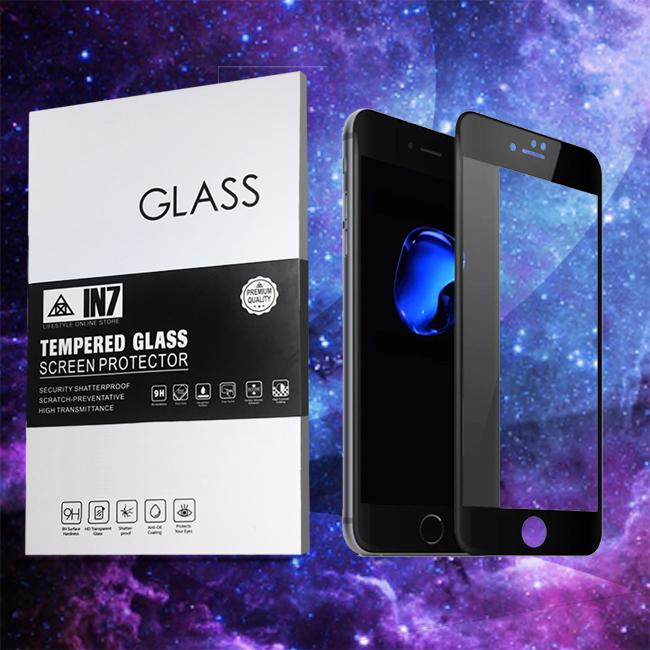 IN7 APPLE iPhone 7/8 Plus 高透光2.5D滿版鋼化玻璃貼