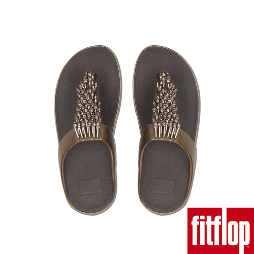 FitFlop CALYPSO夾腳涼鞋銅色