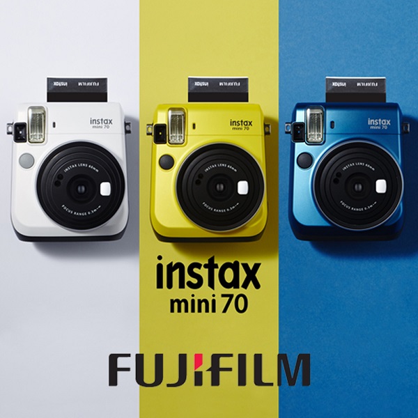 富士 FUJIFILM instax mini 70 拍立得 平輸 贈卡通底片+專用束口袋