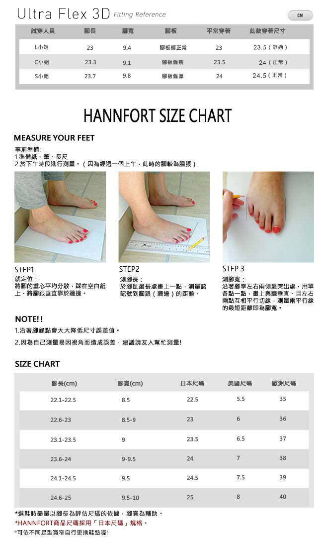 HANNFORT Ultra Flex 3D運動時尚交叉涼鞋-女-輕鬆黑