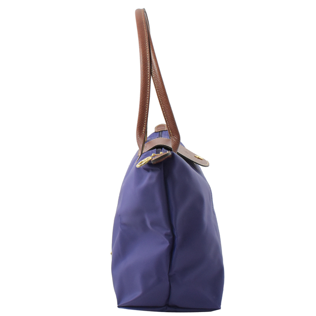 LONGCHAMP Le Pliage Nylon尼龍長把手提包(紫/S)