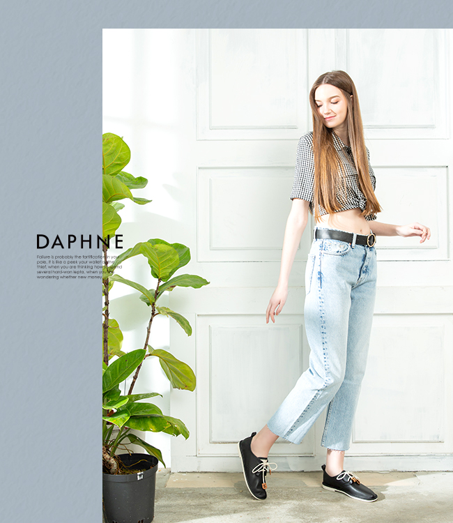 達芙妮DAPHNE 休閒鞋-簡約撞色綁帶舒軟休閒鞋-黑色