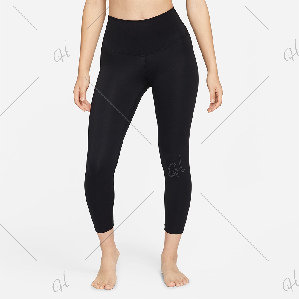 Nike As W Ny Df Hr Yoga 78 Tght 女款黑色高腰緊身排汗長褲DM7024-010推薦, AquaFeb 運動商城