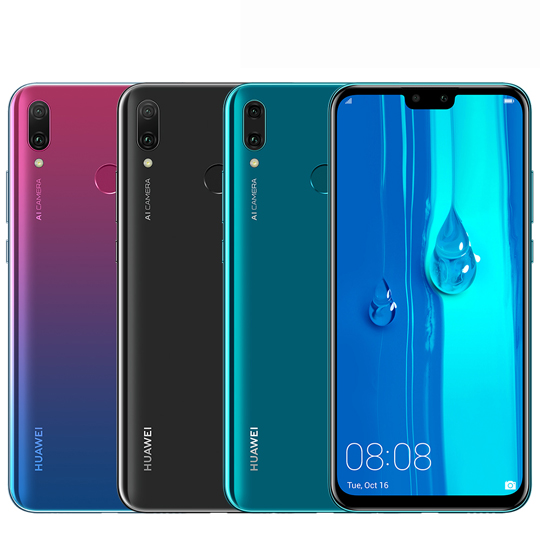 HUAWEI Y9 2019 6.5吋前後AI雙鏡頭八核機