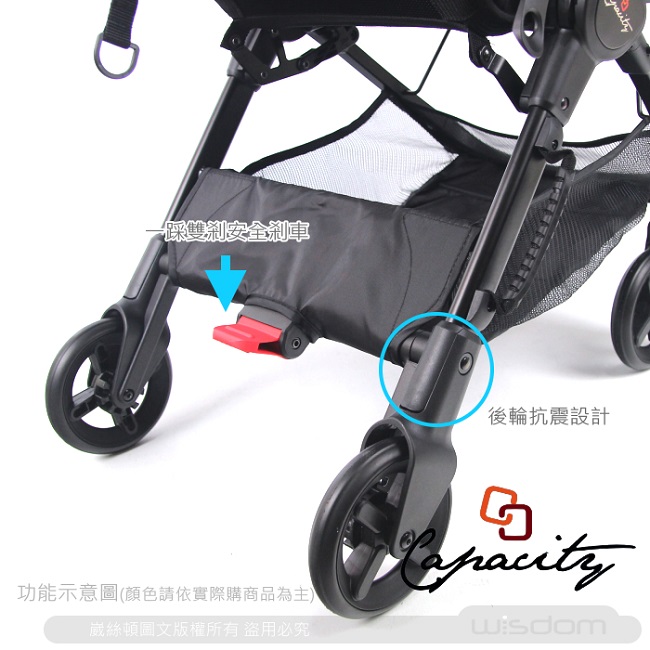 CAPACITY 嬰幼兒登機推車